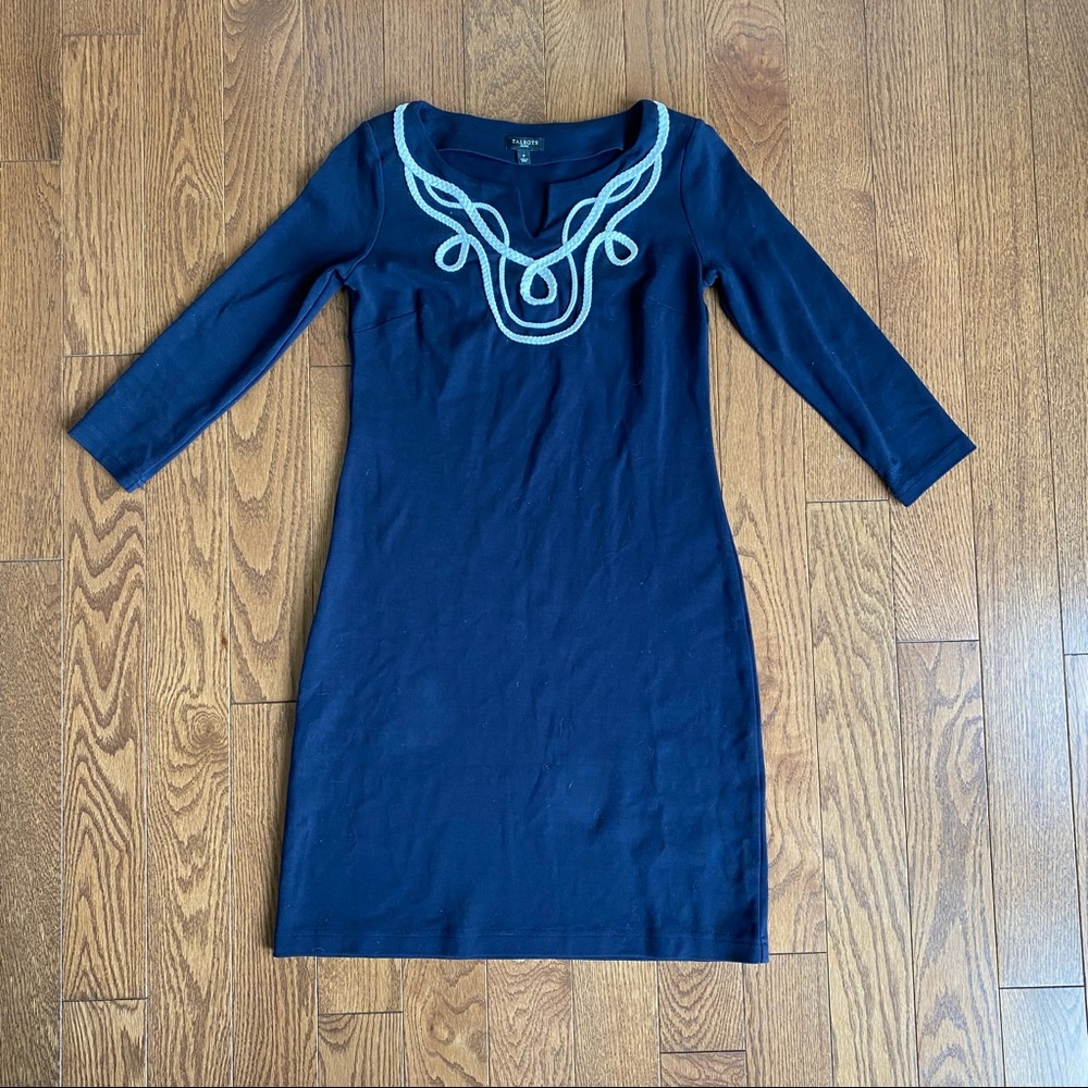 Talbots Navy Dress
